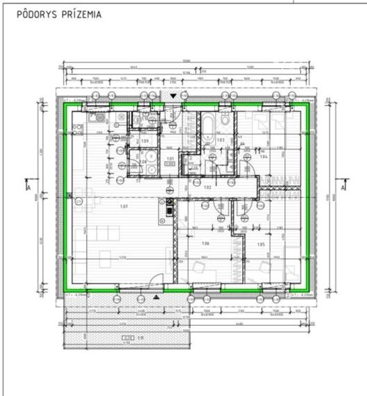 Novostavba 4-izbove bungalovu vo vybornej lokalite -Nemsova